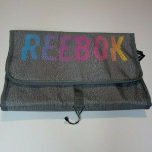 Reebok Hanging Travel Roll Up Bag Cosmetic Makeup